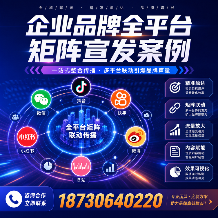 海东企业全平台自媒体品牌统一宣发落地案例