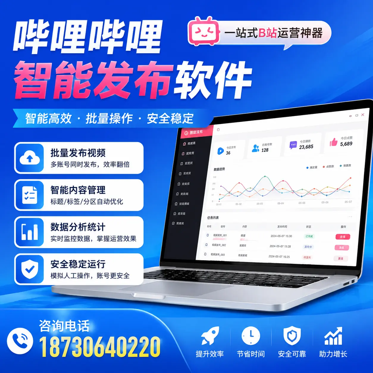 如何通过哔哩哔哩智能发布软件提升 海东 企业曝光率